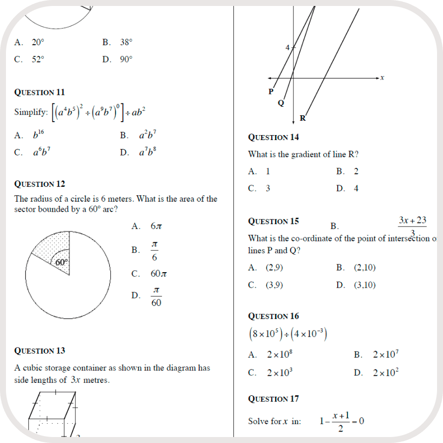 Mathematical problem
